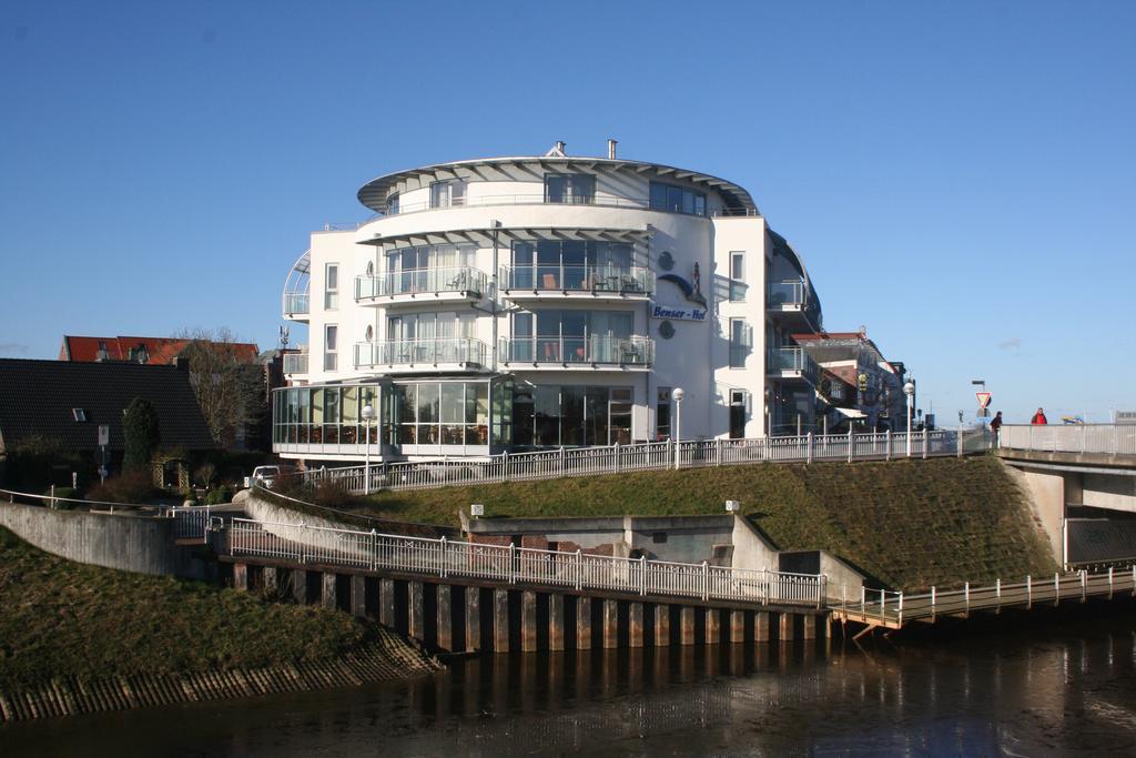 Nordseehotel Benser Hof Am Hafen Бензерзиль Экстерьер фото